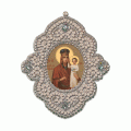 Подвеска для вышивания бисером Нова Слобода "Богородица "Призри на смирение" 